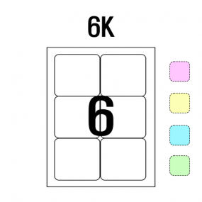 라벨이지 색상A4 6K